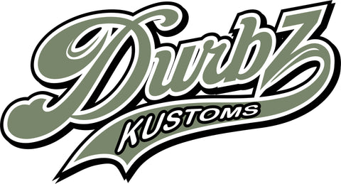 Durbz Kustoms - Kustom Logo sticker